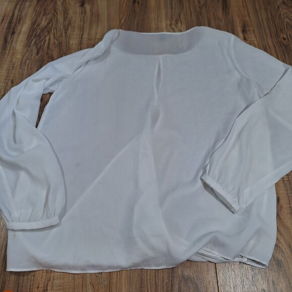 banana Republic long sleeve white shirt size medium - Picture 1 of 4